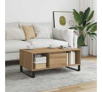 vidaXL Coffee Table Artisan Oak 90x50x36.5 cm Engineered Wood