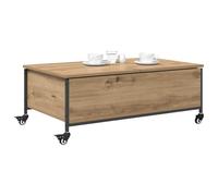 Coffee Table Contemporary Engineered Wood Artisan Oak 91x55x32 cm Modern Minimal