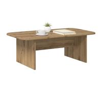 vidaXL Coffee Table Artisan Oak 93 x 53 x 33 cm Engineered Wood
