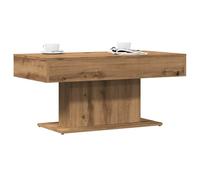 vidaXL Coffee Table Artisan Oak 96x50x45 cm Engineered Wood