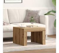 vidaXL Coffee Table Artisan oak Engineered wood