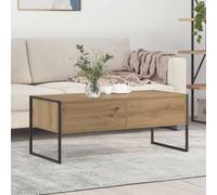 vidaXL Coffee Table Artisian Oak 100 x 46 x 40 cm Engineered Wood