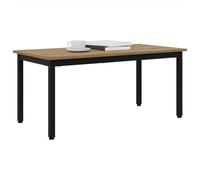 Coffee Table Artisan Oak 100 x 50 x 45cm Engineered Wood Minimalist Rectangular