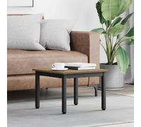 vidaXL Coffee Table Artisian Oak 50 x 50 x 36 cm Engineered Wood
