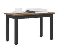 vidaXL Coffee Table Artisian Oak 60 x 30 x 36 cm Engineered Wood