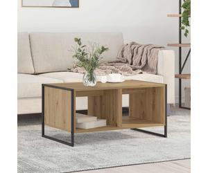 vidaXL Coffee Table Artisian Oak 80 x 50 x 40 cm Engineered Wood
