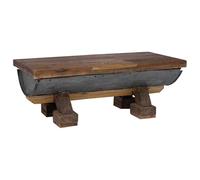 vidaXL Coffee Table Beige 90 x 50 x 35 cm Wood, Stylish Coffee Table, Modern Liv