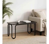 VidaXL Coffee Table Black 100 X 50 X 45 Cm Engineered Wood