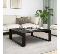 Vidaxl Coffee Table Black 100X100X35 Cm Engineered Wood Coffee Tables