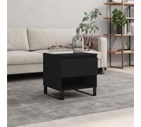 (black) vidaXL Coffee Table Side Table End Accent Telephone Sofa Table Engineered Wood
