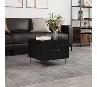 (black) vidaXL Coffee Table Side Table Sofa Couch Tea Table White Engineered Wood