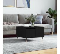(black) vidaXL Coffee Table Side Table Telephone Table Couch Table Engineered Wood
