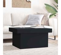 vidaXL Coffee Table Black 80x55x40 cm Engineered Wood UK