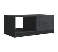 vidaXL Coffee Table Black 90 x 50 x 37 cm Engineered Wood