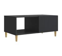 vidaXL Coffee Table Black 90 x 50 x 40 cm Engineered Wood