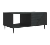 vidaXL Coffee Table Black 90 x 50 x 40 cm Engineered Wood