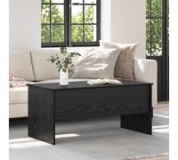 vidaXL Coffee Table Black Oak 102 x 50.5 x 46.5 cm Engineered Wood