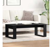 VidaXL Coffee Table Black Oak 102 X 50 X 35 Cm Engineered Wood