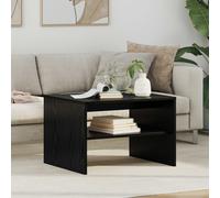 Coffee Table with a Shelf Engineered Wood Accent Desk Multi Colours vidaXL