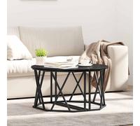 Coffee Table Engineered Wood and Steel Living Room Furniture Modern vidaXL