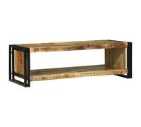 vidaXL Coffee Table Brown 120 x 50 x 38 cm Solid rough mango wood