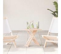 vidaXL Coffee Table Brown 33 x 33 x 40.5 cm Solid Walnut wood