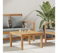 vidaXL Coffee Table Brown 60 x 60 x 36 cm Solid teak wood