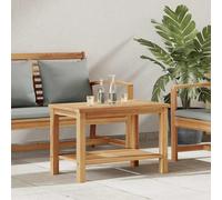 vidaXL Coffee Table Brown 70 x 40 x 45 cm Solid teak wood