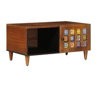 vidaXL Coffee Table Brown 80 x 50 x 40 cm Solid Mango Wood