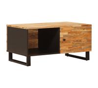 vidaXL Coffee Table Brown 80 x 50 x 40 cm Solid Mango Wood, Elegant Rectangular
