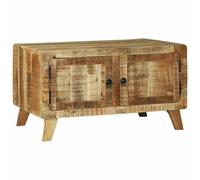 vidaXL Coffee Table Brown 80 x 54 x 45 cm Solid rough mango wood