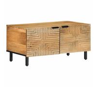 vidaXL Coffee Table Brown 80x50x40 cm Solid Wood Mango side table