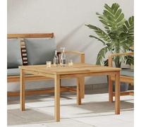 vidaXL Coffee Table Brown 85 x 85 x 45 cm Solid teak wood