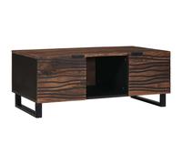 vidaXL Coffee Table Brown and Black 100 x 54 x 40 cm