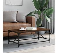 (brown oak, 100 x 50 x 35 cm) vidaXL Coffee Table Living Room Tea Side Table Sofa Table Engineered Wood