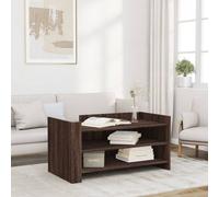 (brown oak, 100 x 50 x 50 cm) vidaXL Coffee Table Hallway Tea End Table Accent Side Table Engineered Wood