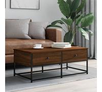 vidaXL Coffee Table Brown Oak 100x51x40 cm Engineered Wood
