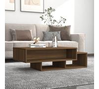 (brown oak) vidaXL Coffee Table Engineered Wood Living Room End Sofa Table Multi Colours