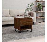 vidaXL Coffee Table Tea Side Table Sofa Couch Table Brown Oak Engineered Wood