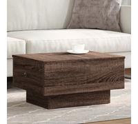 vidaXL Coffee Table Brown oak 60x45x31 cm Engineered Wood
