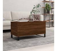 vidaXL Coffee Table Brown Oak 90x44.5x45 cm Engineered Wood