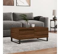 vidaXL Coffee Table Brown Oak 90x50x36.5 cm Engineered Wood