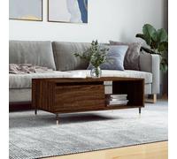 vidaXL Coffee Table Brown Oak 90x50x36.5 cm Engineered Wood