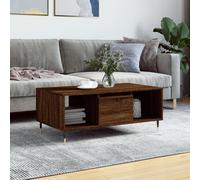 vidaXL Coffee Table Brown Oak 90x50x36.5 cm Engineered Wood