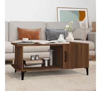 vidaXL Coffee Table Brown Oak 90x50x40 cm Engineered Wood