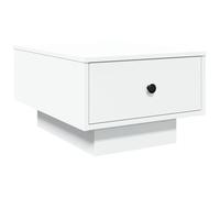 vidaXL Coffee Table, Centre End Table for Living Room Hallway, Accent Console Sofa Table for Decorative, Modern Style, White Engineered Wood