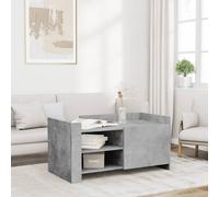 vidaXL Coffee Table Concrete Grey 100x50x50 cm Engineered Wood
