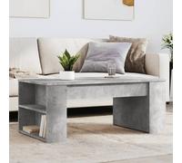vidaXL Coffee Table Concrete Grey 102x55x42 cm Engineered Wood