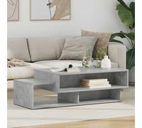 vidaXL Coffee Table Concrete Grey 105 x 50 x 32.5 cm Engineered Wood