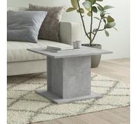 Vidaxl Coffee Table Concrete Grey 55.5X55.5X40 Cm Engineered Wood